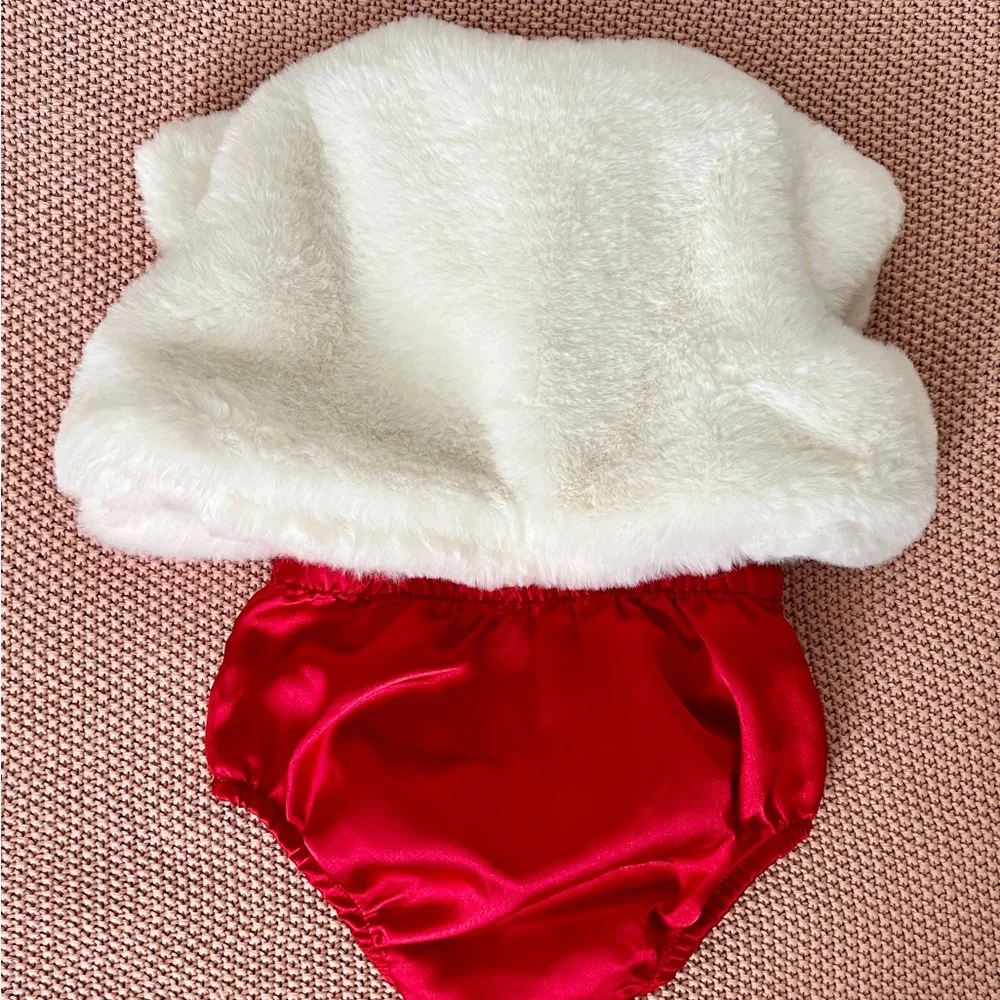 Cat & Jack Red and White Diaper Cover Set